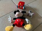 Knuffels mickey mouse 28 cm met zuignap, ty mcdonalds luiaar, Overige typen, Gebruikt, Ophalen of Verzenden