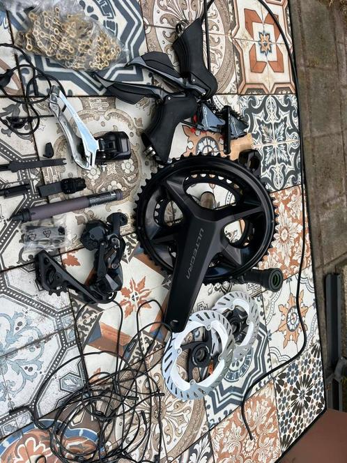 Ultegra Di2 11 speed incl nieuwe onderdelen!, Fietsen en Brommers, Fietsen | Racefietsen, Overige merken, Meer dan 20 versnellingen
