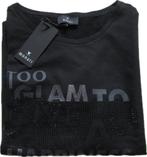 Monari shirt zwart, Maat 38/40 (M), Monari, Zwart, Nieuw