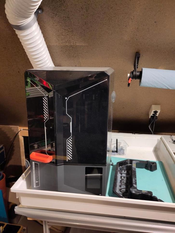 Saturn 4 Ultra 12K Resin Printer + Accessoires, Computers en Software, 3D Printers, Zo goed als nieuw, Ingebouwde Wi-Fi, Ophalen