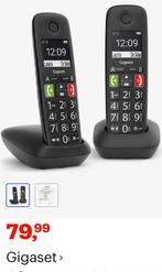 Gigaset Senioren Telefoon - 2 Handsets, Telecommunicatie, Vaste telefoons | Handsets en Draadloos, Ophalen, Gebruikt, 2 handsets
