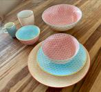 Kleurrijk servies, Huis en Inrichting, Keuken | Servies, Ophalen, Gebruikt, Overige stijlen, Porselein