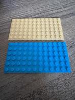 lego grondplaten 6x10 in  2 kleuren, Kinderen en Baby's, Speelgoed | Duplo en Lego, Ophalen of Verzenden, Zo goed als nieuw, Losse stenen