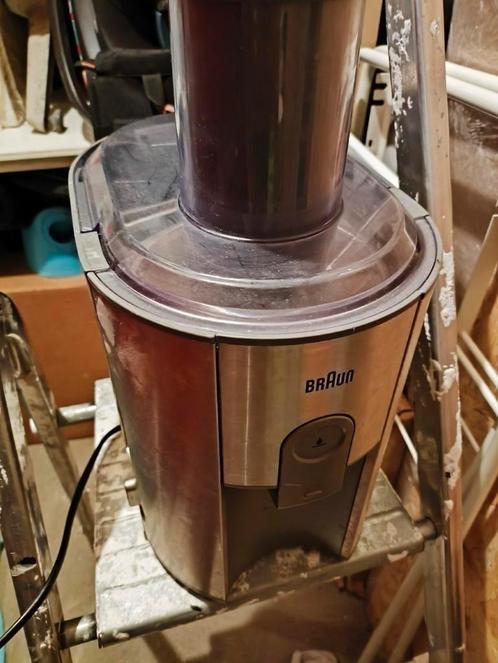 Braun sapcentrifuge (een paar keer gebruikt), Witgoed en Apparatuur, Juicers, Zo goed als nieuw, Sapcentrifuge, Ophalen