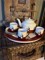 9 delig droste servies, Ophalen