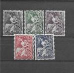 Nederland 1946, NVPH 449 t/m 453, Postfris., Verzenden, Na 1940, Postfris