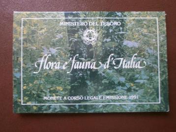 Italië Flora en Fauna Set 1991 - 200 + 500 Lire FDC beschikbaar voor biedingen