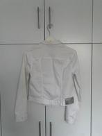 Kort spijker jasje wit, Ophalen of Verzenden, Zo goed als nieuw, Maat 36 (S), Wit