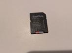Sandisk Micro SD 128GB met adapter - Zo goed als nieuw, Audio, Tv en Foto, Fotografie | Geheugenkaarten, Sandisk, Ophalen of Verzenden
