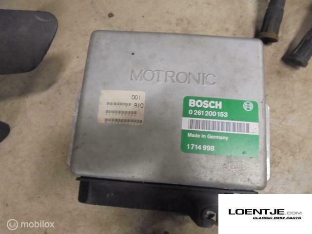 Ecu computer bmw e30 325i e24 525i bosch 0261200153, Auto-onderdelen, Elektronica en Kabels, BMW, Gebruikt, Ophalen of Verzenden