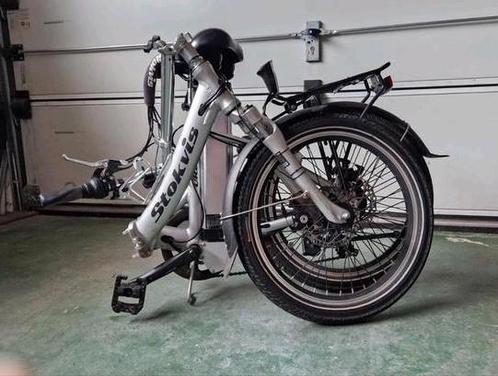 Zeer complete en lekker rijdende Stokvis E-Vouwfiets, Fietsen en Brommers, Elektrische fietsen, Gebruikt, Overige merken, Minder dan 47 cm