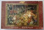 Evening Serenade - puzzel Jumbo 1000 st met goudfolie, Ophalen of Verzenden, 500 t/m 1500 stukjes, Zo goed als nieuw, Legpuzzel