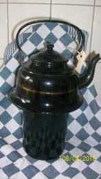 Zwart emaille zakketel, Antiek en Kunst, Ophalen of Verzenden