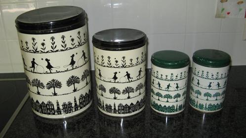 Tomado voorraadblikken jaren 60/70, Verzamelen, Retro, Huis en Inrichting, Ophalen of Verzenden