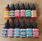 12x Dr Ph. martin's radiant concentrated watercolor, Ophalen of Verzenden, Zo goed als nieuw, Acrylverf