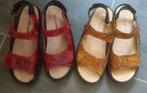 Wolky sandalen klittenband mt 40 prijs is voor 2 paar samen., Ophalen of Verzenden, Gedragen, Sandalen of Muiltjes