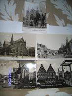 Haarlem 5 kaart RK Kerk H Hart Groote Kerk Markt ea 1943, Ophalen of Verzenden, 1940 tot 1960, Gelopen, Noord-Holland