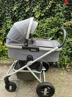 Nuna Ivvi Savi complete kinderwagen, kleur: zilvergrijs., Kinderen en Baby's, Kinderwagens en Combinaties, Gebruikt, Combiwagen