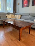 Massief kersen salontafel, Ophalen, 100 tot 150 cm, 50 tot 100 cm, Zo goed als nieuw