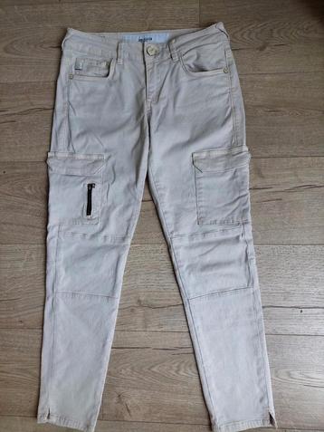 Jeans lengte 89cm GOLDGARN XS denim skinny beige 3xGedragen beschikbaar voor biedingen