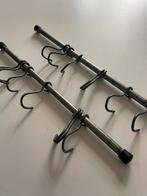 Kampeer metalen kapstok met haken voor in tent., Caravans en Kamperen, Kampeeraccessoires, Ophalen of Verzenden, Gebruikt