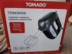 TOMADO HANDMIXER NIEUW!! IN DOOS., Nieuw, 3 snelheden of meer, Ophalen of Verzenden, Vaatwasserbestendig