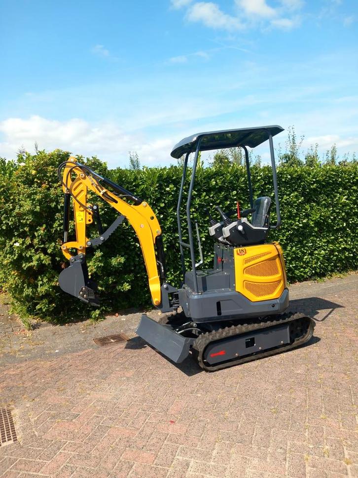 Nieuw!! Minigraver/minikraan zuinige benzinemotor 1800 kilo, Doe-het-zelf en Verbouw, Gereedschap | Overige machines, Nieuw, Ophalen