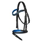 Blauw onderlegd Horka Jolly hoofdstel maat mini shet en pony, Dieren en Toebehoren, Dressuur, Nieuw, Ophalen of Verzenden, Info@horka.com