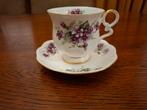 Royal Ascot Charming Violet Theekop en Schotel, Antiek en Kunst, Antiek | Servies los, Ophalen