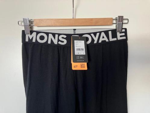 Mons Royale merino legging dames S, Kleding | Dames, Leggings, Maillots en Panty's, Nieuw, Legging, Maat 36/38 (S), Zwart, Verzenden