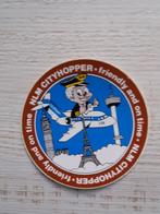 sticker NLM CITYHOPPER ( 1 ), Verzamelen, Ophalen of Verzenden, Zo goed als nieuw, Bedrijf of Vereniging