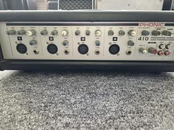 Phonic 410 powerpod series 100W powered mixer beschikbaar voor biedingen