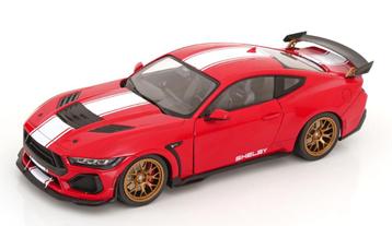 Ford Shelby Mustang Super Snake 2024, rood, 1/18, Solido beschikbaar voor biedingen