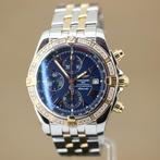 Breitling Chronomat Evolution C13356 Blue Diamant, Breitling, Goud, Ophalen of Verzenden, Staal