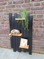 Decoratieplank, wandplank Zwart met Houtlook 87x46x11, Ophalen, Nieuw, Minder dan 150 cm, Minder dan 25 cm