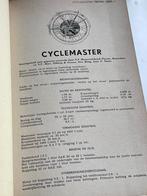 Alles over uw Cyclemaster (Cyclestar) 1956/57 (Bromfiets), Fietsen en Brommers, Ophalen of Verzenden, Nieuw