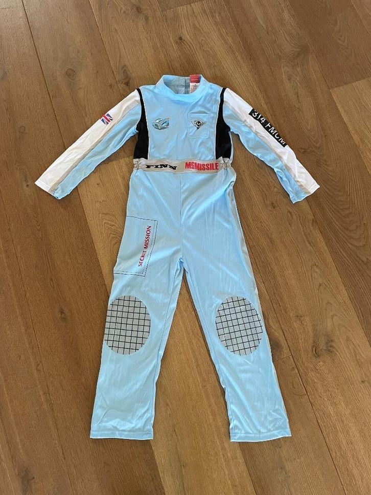 Verkleed set race kostuum Cars carnaval, Kinderen en Baby's, Carnavalskleding en Verkleedspullen, Gebruikt, 110 t/m 116, Ophalen