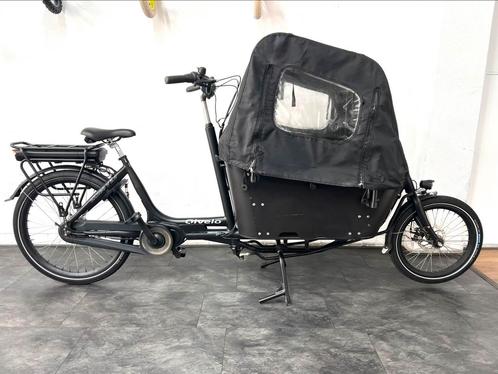 Qıvelo Elektrische Bakfiets (nieuw accu), Fietsen en Brommers, Fietsen | Dames | Moederfietsen, Zo goed als nieuw, Overige merken