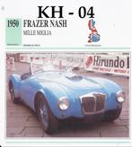 Kh4 autokaart frazer nash mille miglia ( 1950 ), Ophalen of Verzenden, Nieuw, Auto's