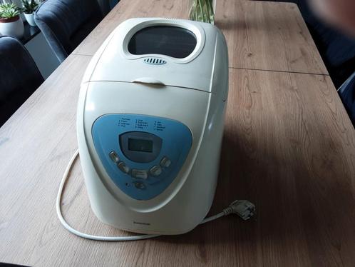 Broodbakmachine Inventum  te koop, Witgoed en Apparatuur, Broodbakmachines, Gebruikt, Met timer, 800 tot 1200 gram deeg, Kijkvenster