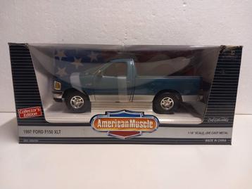 Ford F150 XLT pick up blauw 1997 ERTL metal 1:18 KRD beschikbaar voor biedingen