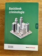 basisboek criminologie 3e druk, Boeken, Ophalen of Verzenden, Beta, Zo goed als nieuw, HBO