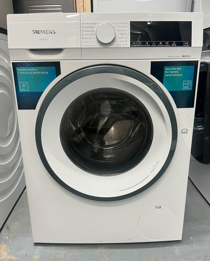 Siemens IQ300 Was-droogcombinatie 8/5KG Wash&Dry, Witgoed en Apparatuur, Was-droogcombinaties, Zo goed als nieuw, 6 tot 8 kg, Minder dan 85 cm