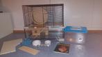 Ferplast grote hamster kooi met etages en accessoires., Ophalen, Kooi, Gebruikt, 60 tot 90 cm