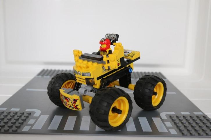Lego Racers Set 9093 - Bone Cruncher Monstertruck, Kinderen en Baby's, Speelgoed | Duplo en Lego, Gebruikt, Lego, Complete set