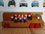 houten brandweerauto, Kinderen en Baby's, Speelgoed | Houten speelgoed, Ophalen, Gebruikt, Overige typen