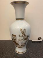 Ancap Sona Verona Vaas - Handbeschilderd & Verguld, Huis en Inrichting, Woonaccessoires | Vazen, Wit, Aardewerk of Porselein, Ophalen of Verzenden