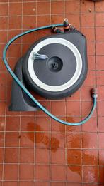 Tuinslanghaspel + 10 meter tuinslang, Tuin en Terras, Ophalen, Zo goed als nieuw, Tuinslanghaspel