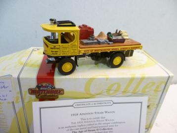 Matchbox Atkinson Steamwagen 1918 City Of Wesminster Works. beschikbaar voor biedingen