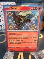 Entei (PAF 112), Hobby en Vrije tijd, Verzamelkaartspellen | Pokémon, Ophalen of Verzenden, Nieuw, Losse kaart, Foil